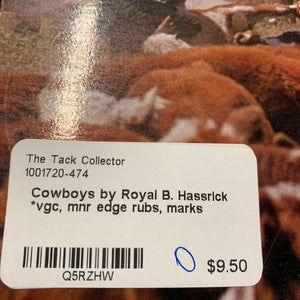 Cowboys by Royal B. Hassrick *vgc, mnr edge rubs, marks