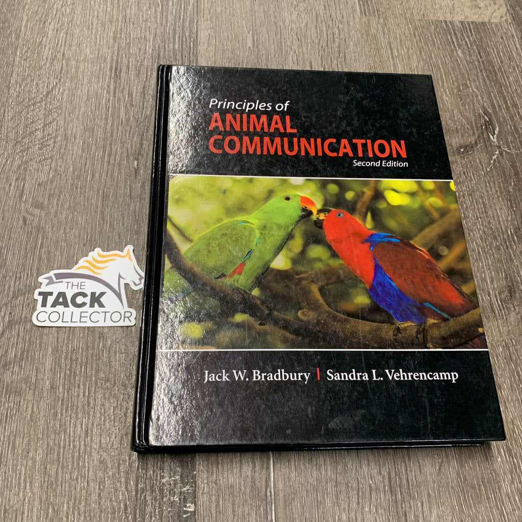 Principles of Animal Communication Text Book by Jack W. Bradbury