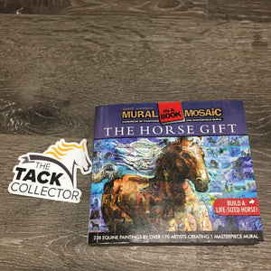 The Horse Gift Mural in a Book Mosaic *xc