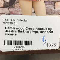 Canterwood Crest: Famous by Jessica Burkhart *vgc, mnr bent corners
