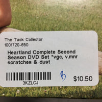 Heartland Complete Second Season DVD Set *vgc, v.mnr scratches & dust