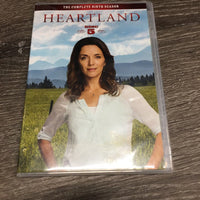 Heartland Complete Ninth Season DVD Set, 3 plastic cases *gc, mnr scratches & dust, torn case *vgc, mnr scratches
