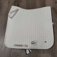 Quilted Dressage Pad *vgc, stained, mnr hair
