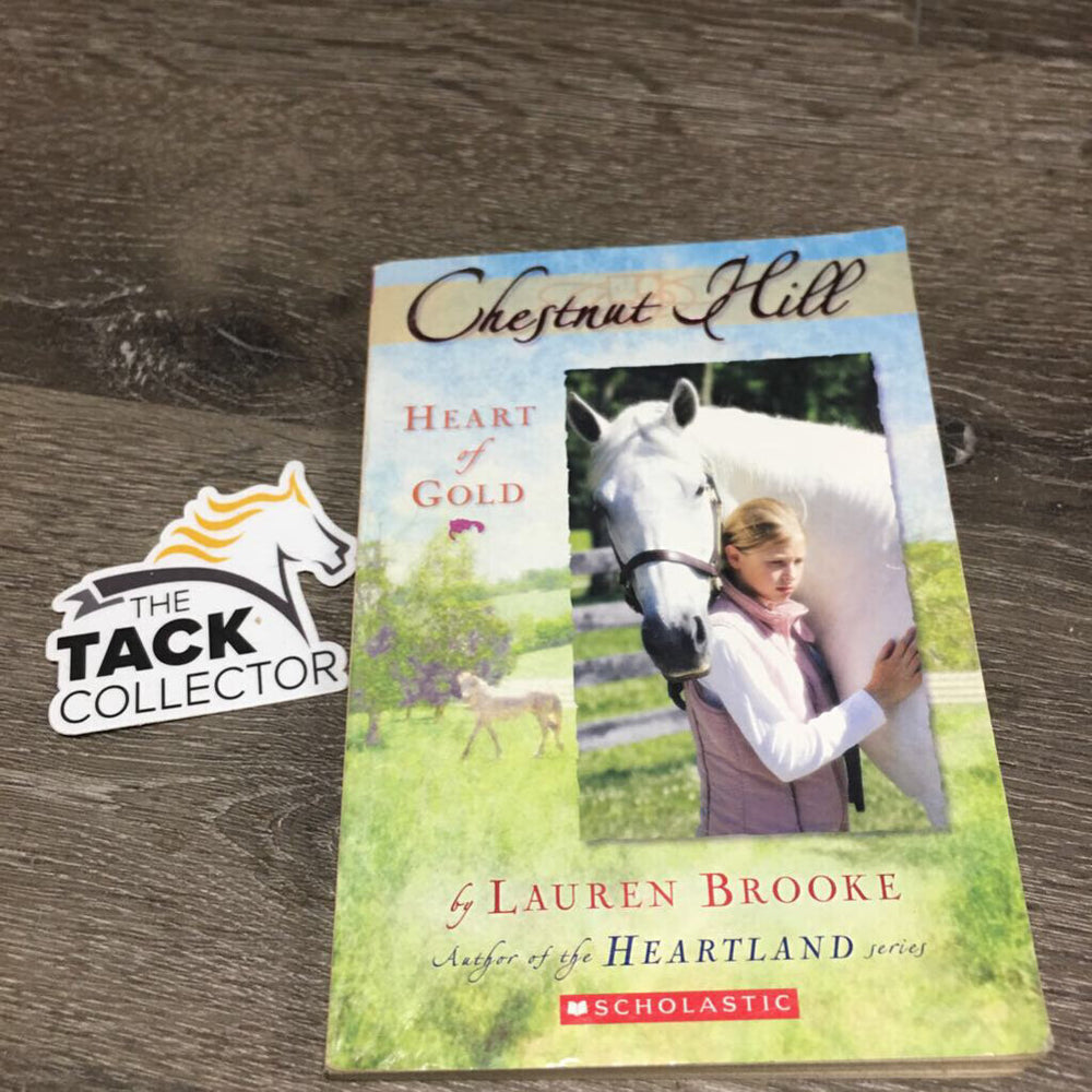 Chestnut Hill: Heart of Gold by Lauren Brooke *gc, scraped edges, bent corners, yellowed, stains