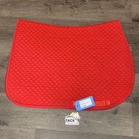 Quilted Jumper Saddle Pad *vgc, clean, mnr fading, light binding rubs