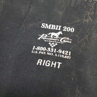 SMBII 200 Closed Boots *vgc, v. mnr hair, dirt, peeling emblem
