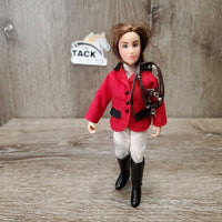 Breyer Rider Doll, Bridle, 2 Boots *No Helmet, vgc
